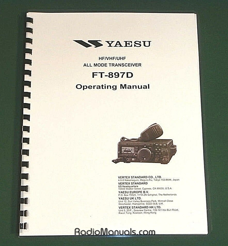 Yaesu FT-897D Instruction Manual
